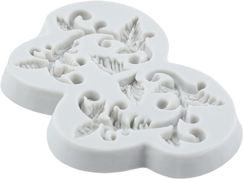 TAOXIBEI Baroque Curlicues Scroll Lace Silicone Molds Leaf Vine Polymer Clay Mold for DIY Crafts Epoxy Resin Casting Air Dry Polymer Clay Plaster Jewelry Making - Image 4